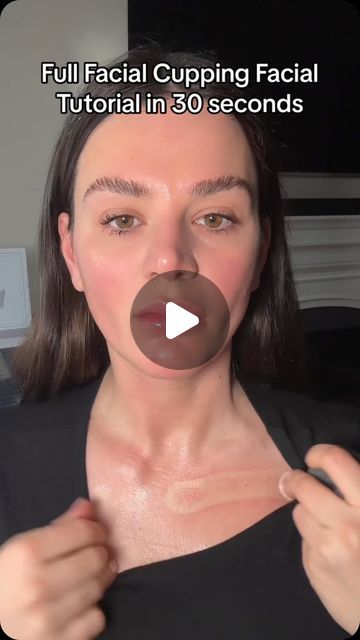 Sarah Fraggis on Instagram: "Get started in the transformative magic of our Facial Cupping Facial  Save this video and follow along in this anti-aging practice with me.  If you're into gua sha but haven't tried facial cupping  YOU NEED TO!  Face cupping works by using the pull of suction to boost circulation in the skin and muscles of your face  Facial cupping improves skin's texture, clarity, puffiness, and elasticity  It's also an amazing way to relax and de-stress  I highly suggest using a GOOD hyaluronic acid to cup because it will absorb into the skin and hydrate and plump out those fine lines.  All the products I'm using and full tutorials can be found at filterlessera.com link in bio  Xoxo- Sarah #facialcupping #facial #skincare" Facial Cupping Benefits, Face Cupping How To, Facial Cupping Tutorial, Facial Cupping How To, Face Cupping Before And After, Facial Cupping Before And After, Cupping Techniques, Cupping Face, Face Cupping