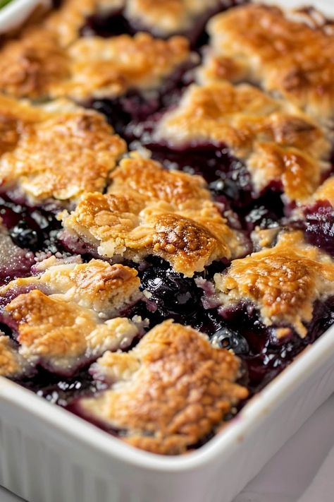 The Best Blueberry Cobbler, Blueberry Cobbler Small Batch, Southern Blueberry Cobbler, Individual Blueberry Cobbler, Winter Cobbler Recipes, Blueberry Crumble Pie Recipe, Easy Blueberry Cobbler 4 Ingredients, Blueberry Cobbler Recipes Easy, Berry Cobler