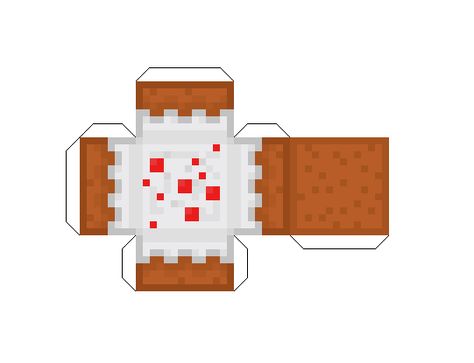 Minecraft cake Minecraft Cake Template, Minecraft Cake Papercraft, Minecraft Cutouts Printables, Minecraft Cake Printables, Minecraft Cake Block, Minecraft Block Template, Paper Minecraft Papercraft, Minecraft Papercraft Printables, Minecraft 3d Papercraft