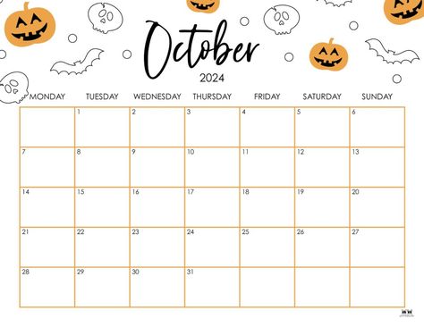 Calander Printable, October Calendar Printable, Study Calendar, Calender Printables, October Planner, Free Printable Calendar Templates, October Activities, Infant Room, September Calendar