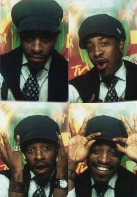 Andre 3000 Poster, Andre 3000 Aesthetic, Andre 3000 Fashion, Mtv Photobooth, Outkast Andre 3000, 2000s Rap Aesthetic, Black Music Artists, Dani California, Andre 3000