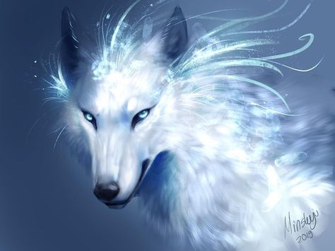 Icewolf to chill out! 🐺❄️ Made with #procreate . #digitalart #digitalpainting #digitaldrawing #art #drawing #painting #procreate… Ice Wolf, Painting Procreate, Fantasy Wolf, Mythical Animal, Blue Ice, Fantasy Monster, Macbook Air 11, Ipad Mini 3, Ipad Mini 2