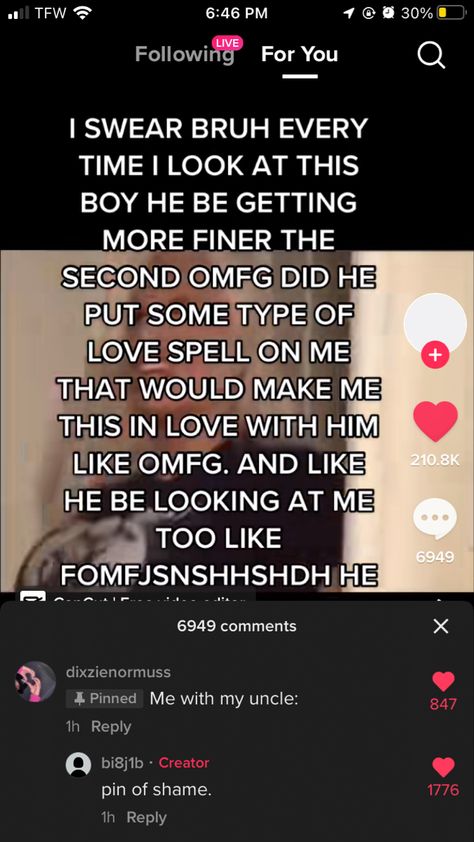 tags: cursed comments, funny tiktok comments, silly comments Unhinged Tiktok, Cursed Comments, Tiktok Comments, Tiktok Screenshots, Tiktok Funny, Funny Tiktok, Funny Comments, Love Spells, You And I