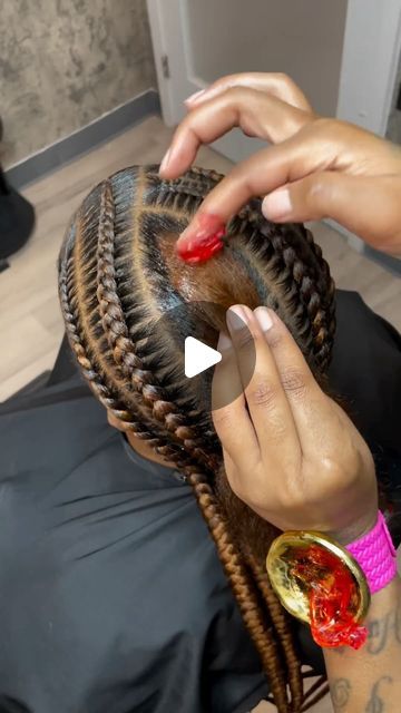 💫BRAIDER 💫 on Instagram: "6 stitch braids 🔥🔥  May books open.  ——————————————————— #atlantabraids #braidsatlanta #braidideas #prettybraids #stitchbraids" Black French Braids For Black Women, 6 Stitch Braids With Curls, Stitch Braids With Barrel Ends, How To Do Stitch Braids, Straight Back With Curls, 5 Cornrows Braids, How To Stitch Braid, 5 Braids Hairstyles Black Women, Simple Feed In Braid Styles