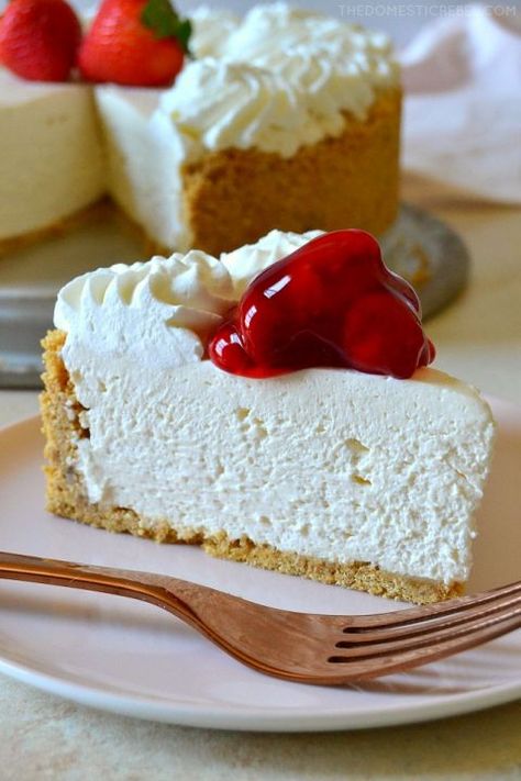 Cream Cheese Cake Recipes, Best No Bake Cheesecake, No Bake Cheesecake Filling, Baked Cheesecake Recipe, Easy Cheesecake Recipes, Baked Cheese, Bake Cheesecake, New York Cheesecake, Bake Dessert