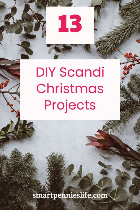 Scandi Ornaments Diy, Swedish Christmas Wreath, Modern Scandinavian Christmas, Scandi Xmas Tree, Nordic Style Christmas Decor, Nordic Christmas Decorations Diy, Danish Christmas Crafts, Diy Sustainable Christmas Decorations, Scandinavian Christmas Ornaments Diy