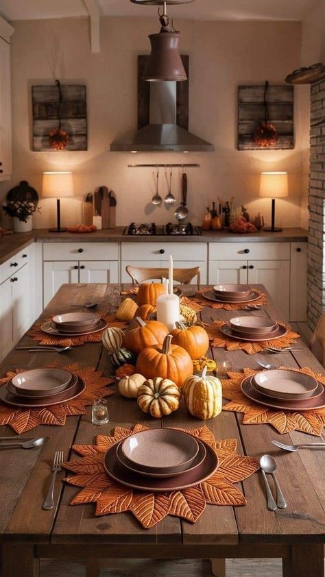 Fall Decor Kitchen Table, Kitchen Table Fall Decor, Window Fall Decor, Island Fall Decor, Kitchen Island Fall Decor, Thanksgiving Tablescapes Elegant, Subtle Fall Decor, Kitchen Fall Decorating Ideas, Fall Kitchen Decor Ideas