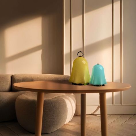 The special relationship between light and matter that has always been the hallmark of VENINI glassware return in this line of table and floor lamps that bring the Opalino technique of the 15th century back to life. The shape is reminiscent of VENINI’s iconic Fazzoletto vase, designed in 1948, but with a contemporary twist due to its portability. Available in five trendy colours on our website Red, Amber & Aquamarine all in Opalino glass, these playful lamps will add a touch allure to the hom... Website Red, Back To Life, 15th Century, Floor Lamps, Trendy Colors, Aquamarine, Hallmark, Floor Lamp, Lamps