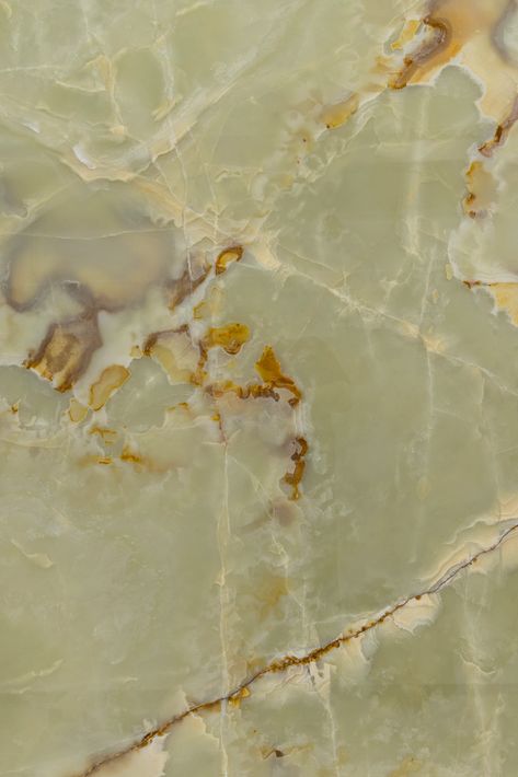 Green Onyx is a new addition to Stone Mart. This natural stone can be backlit to show how vibrant the color is. 💚 The pattern is unique and adds details to compliment the room. See this material at our Columbus West location! 😁 Material may appear different in photos than in the showroom and warehouse. Walk-ins are welcome at all Stone Mart locations, so stop in today!⁠ Honey Onyx Marble, Onyx Texture, Indian Tiles, Onyx Aesthetic, Dream Interior, Onyx Marble, Green Onyx, Columbus, Natural Stone