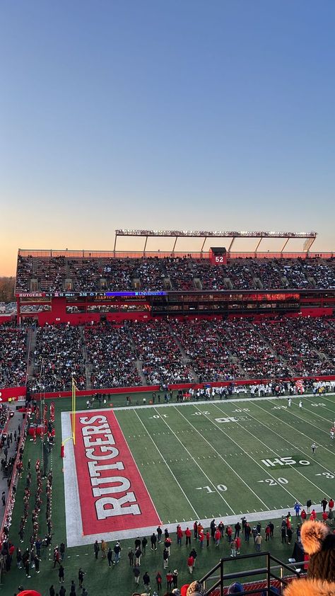 Football College Aesthetic, Rutgers Game Day, Usa College Aesthetic, Us College Aesthetic, Chapman University Aesthetic, Rutgers University Aesthetic, American University Aesthetic, Rutgers Aesthetic, Quarterback Aesthetic