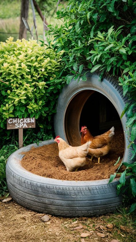 Discover 120+ creative and practical chicken dust bath ideas that will keep your chickens happy and healthy. Learn how to easily implement these designs in your backyard today! Chicken Dust Bath Ideas, Chicken Dust Bath, Cute Chicken Coops, Chicken Coop Garden, Chicken Pen, Backyard Chicken Coop Plans, Dust Bath, Chicken Coop Run, Backyard Chicken Farming