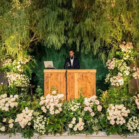 Wedding Dj Booth, Wedding Design Board, Dj Events, Wedding Musicians, Mindy Weiss, Booth Wedding, Booth Decor, Dj Booth, Wedding Set Up