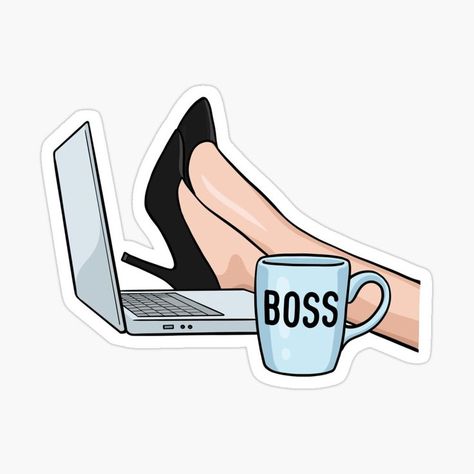 lady boss boss woman boss bitch boss bitch mode women in business business woman girl boss girl power business school entrepreneur empowerment grl pwr strong Boss Lady Stickers, Boss Woman Illustration, Boss Lady Illustration, Business Woman Illustration, Girl Boss Illustration, Boss Illustration, Boss Lady Planner, Office Stickers, Intelligent Woman