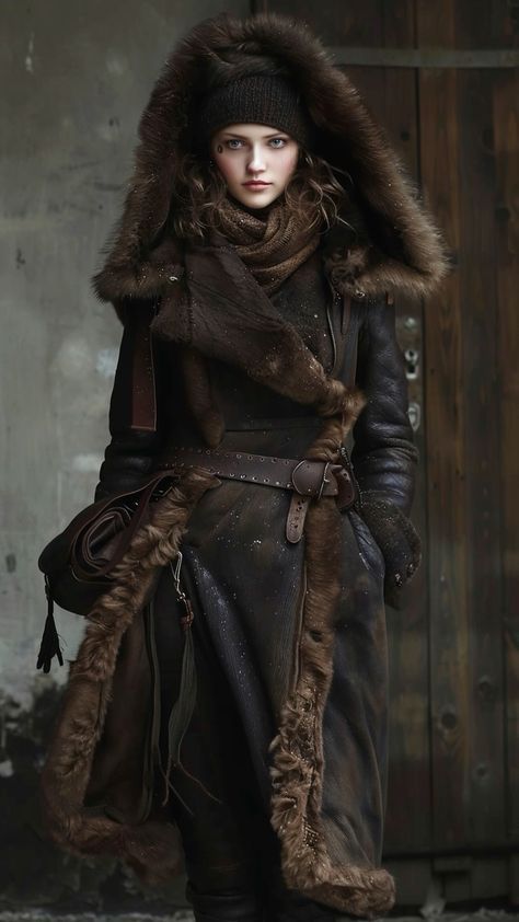 Fantasy Clothing Winter, Cold Fantasy Clothes, Fantasy Cold Weather Clothes, Winter Fantasy Outfit, Fantasy Winter Outfits, Winter Fantasy Clothing, Dystopian Aesthetic Clothes, Book Vibe, Fantasy Christmas