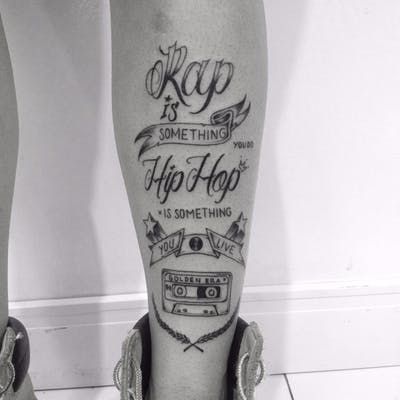 Hiphop Tattoo, Hop Tattoo, Hip Hop Tattoo, Deep Tattoo, Arte Do Hip Hop, Simple Tattoos For Guys, Arte Hip Hop, Best Hip Hop, Quote Tattoos