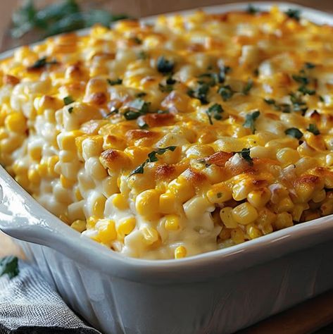 Creamy Macaroni and Corn Bake Corn Casserole With Macaroni, Corn Mac And Cheese Casserole, Mac And Cheese And Corn, Macaroni And Corn, Spaghetti Corn, Crispy Fries Recipe, Macaroni Corn Casserole, Pasta With Corn, Corn Bake