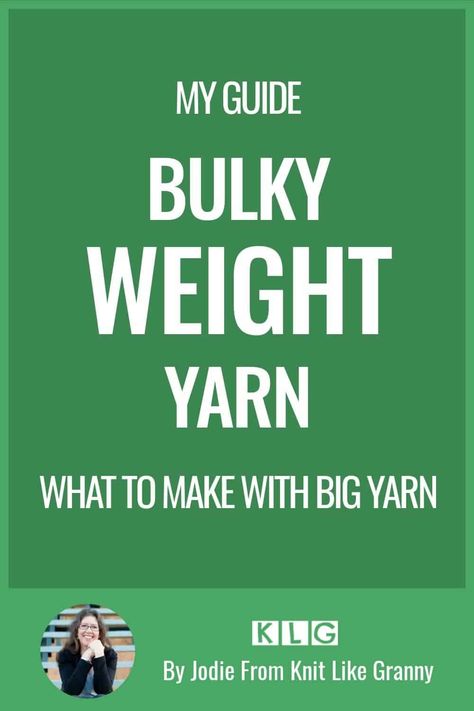 What Is Bulky Weight Yarn? - Yarn Number 5 - An Easy Guide Quick Projects, Big Yarn, Super Bulky Yarn, Sport Weight Yarn, Thick Yarn, Number 6, Super Bulky, Yarn Projects, Bulky Yarn