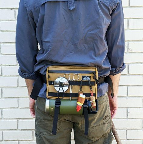 Tenkara Fishing, Tenkara Rod, Taiwan Design, Crea Cuir, Spool Holder, Tech Bag, Fly Box, Sling Pack, Cell Phone Wallet