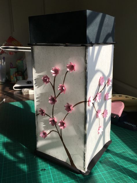 DIY Japanese lantern (cherry blossoms) Japanese Lanterns Diy, Japan Theme, Japanese Paper Lanterns, Japanese Lantern, Anime Paper, Japanese Lanterns, Diy Lanterns, Japanese Craft, Crafts For Seniors