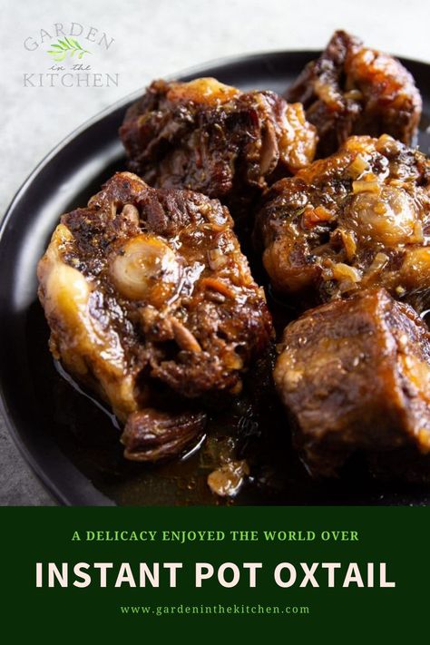 Oxtails And Egg Noodles, How To Cook Oxtails In A Pressure Cooker, Oxtail Pressure Cooker Recipes, Instapot Meat Recipe, Oxtail Recipes Jamaican Pressure Cooker, Ox Tail Instant Pot, Slow Cook Oxtail Crock Pot, Oxtail In Instant Pot, Instant Pot Oxtails