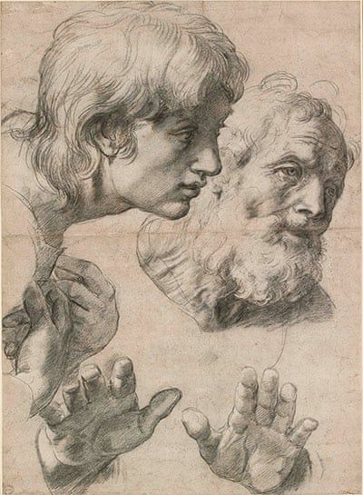 Odd Nerdrum, Head Sketches, Master Drawings, The Transfiguration, John William Waterhouse, Master Drawing, Albrecht Dürer, Peter Paul Rubens, 흑백 그림