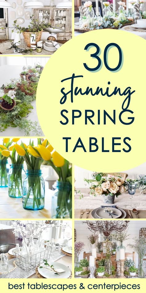 April Table Decorations, Spring Table Settings Tablescapes, Summer Dining Room Decor, Simple Spring Table Centerpieces, Spring Tablescapes Simple, Spring Buffet Table Decor, Spring Tea Party Ideas Table Settings, Spring Luncheon Decorations, Spring Banquet Table Decorations