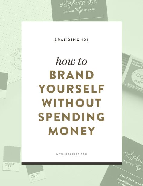 If you have a business, or blog, most likely you understand the significance that branding plays in establishing yourself in your field. But what can you do if you don’t have the funds to allocate to branding from the get go? Cv Inspiration, Brand Yourself, Logos Vintage, Branding 101, Diy Logo, Power Points, Logo Type, Branding Tips, Logo Diy