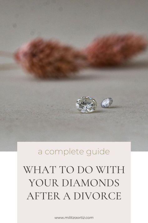 Restyled Diamond Rings, Wedding Ring After Divorce Redesign, Old Engagement Rings Redone, Repurposing Diamond Rings, Repurposed Engagement Ring Necklace, What To Do With An Old Engagement Ring, Wedding Ring Redesign Divorce, Diamond Ring Settings Ideas, Repurpose Engagement Ring After Divorce