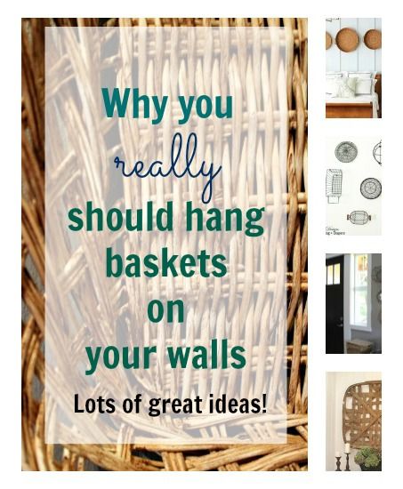 Ideas for creating a basket wall in your own home. How To Hang Wicker Baskets On Wall, Metal Wall Basket Decor Ideas, Wall With Baskets And Pictures, How To Hang Laundry Baskets On Wall, How To Display Baskets On A Wall, How To Style Wicker Baskets, Decorating Walls With Baskets, Wicker Decor Ideas, Wall Hanging Basket Ideas