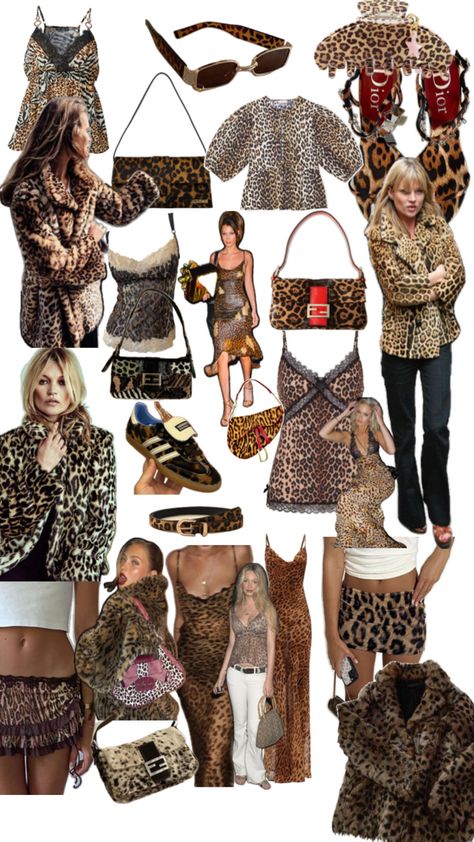 Leopard Print Outfits, Estilo Indie, Leopard Prints, 2000s Fashion Outfits, Mode Inspo, 2000s Fashion, Looks Style, Lookbook Outfits, Dream Clothes