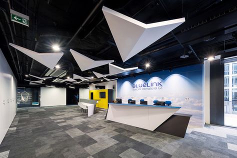 Aviation Office, Agency Office, Plafon Gypsum, Office Ceiling, Travel Retail, Aviation Decor, Open Ceiling, Training Room, Office Tour