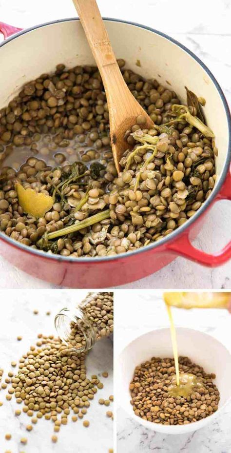 Recipetineats Recipes, Green Lentil Recipes, Lemon Salad Dressing, Cook Lentils, Lemon Salad Dressings, How To Cook Lentils, Slow Carb Diet, Indian Salads, Ketosis Recipes