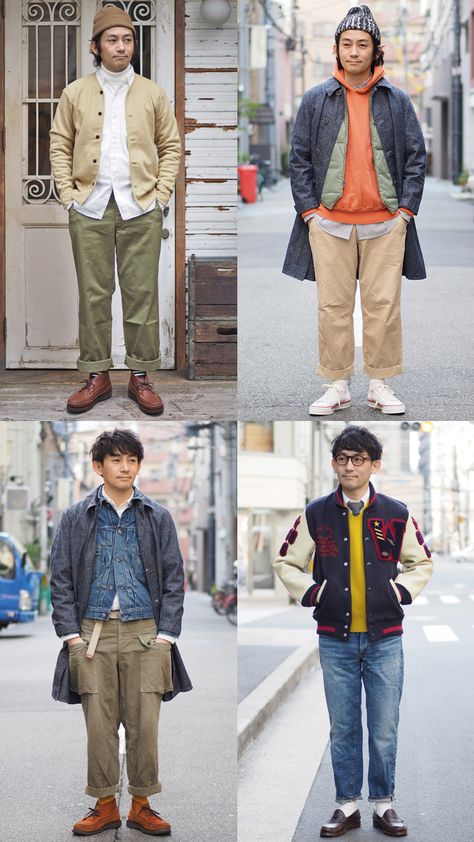 Ametora: How To Dress With Japanese Style | FashionBeans Japanese Style Men Fashion, Mens Clothing Styles Japanese, Mens Fashion Japanese, Mens Japanese Streetwear, Men Fashion Japan, Japanese Man Style, Mens Fashion Japan, Japanese Jeans Outfit, Men Japanese Style