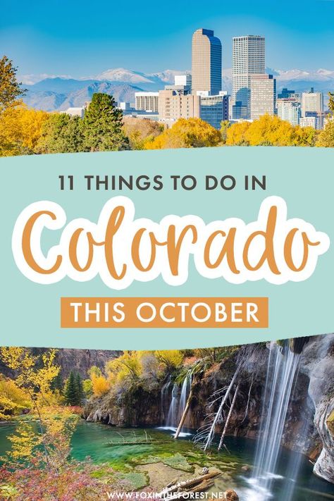 Things To Do In Morrison Colorado, Fall In Colorado Springs, October In Colorado, October Colorado Outfits, How To Dress For Colorado Fall, Colorado Springs In October, Colorado Springs In The Fall, Vail Colorado October, Things To Do In Breckenridge Colorado Fall