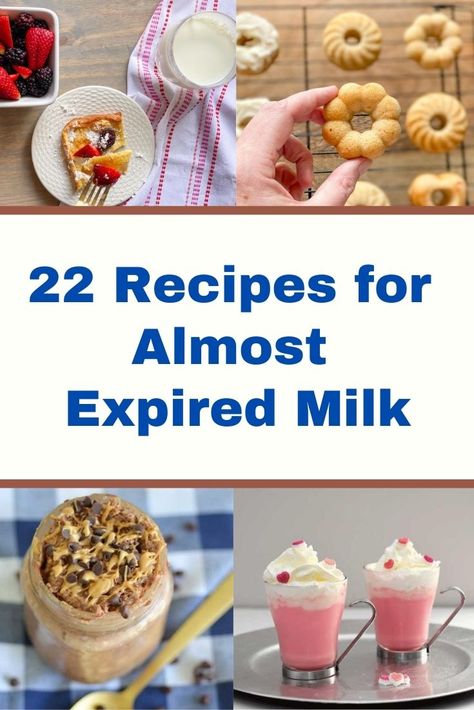 Milk Uses Desserts, Recipes Using Old Milk, Ways To Use Oat Milk, Whole Milk Recipes Desserts, Recipes That Use Chocolate Milk, Frozen Milk Recipes, Recipes Using Milk Desserts, Recipes Using Milk Dinner, Skimmed Milk Recipes