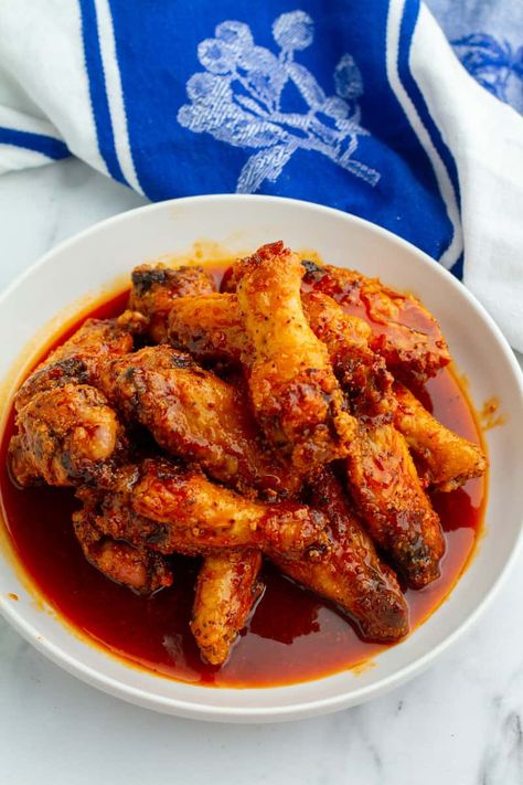 Honey Hot Sauce Honey Wing Sauce, Kenneth Temple, Honey Hot Sauce, Hot Honey Sauce, Cooking Chicken Wings, Frozen Chicken Wings, Louisiana Hot Sauce, Hot Sauce Recipes, Sweet And Spicy Sauce