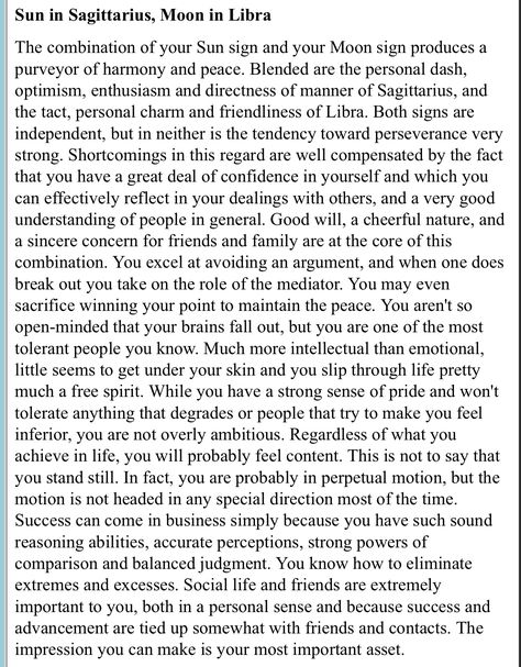 Sagittarius Sun / Libra Moon Sagittarius Sun Libra Moon, November Sagittarius, Sagittarius Moon Sign, Gemini Cusp, Sagittarius Sun, Libra Moon, Sagittarius Moon, Chart Astrology, Aquarius Rising