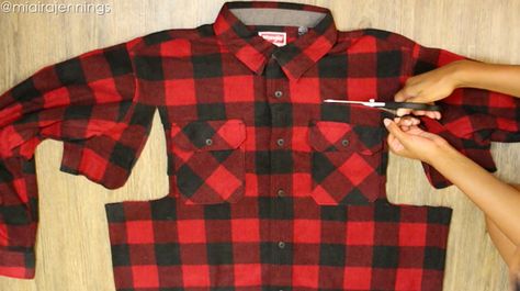 Diy Overall Dress, Flannel Upcycle, Overall Dresses, Upcycle Shoes, Flannel Shirt Refashion, Flannel Shirt Outfit, Upcycle Clothes Diy, Upcycle Shirt, Shirt Refashion