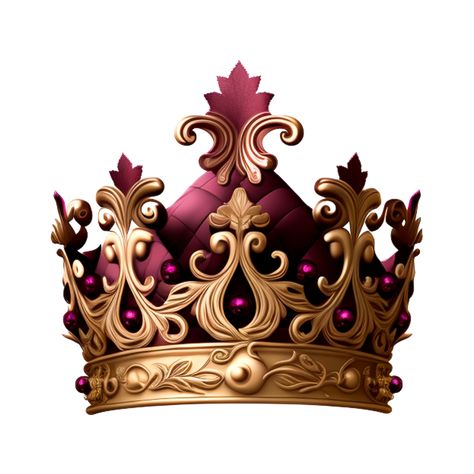 Ruby Crown, Crown Symbol, Crown Aesthetic, Crown Queen, Pearl Crown, Gold Banner, Crown Gold, Crown Logo, Music Decor