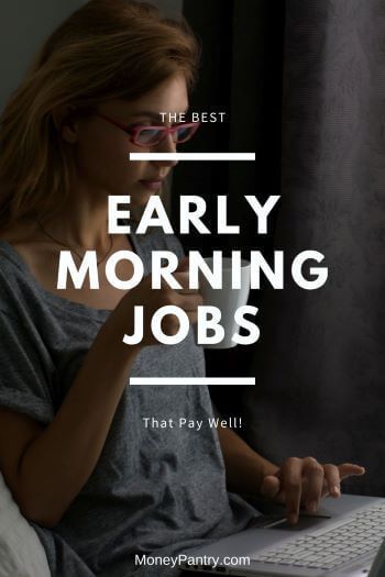 The best early morning jobs. Prefect for early birds who like working early shifts that pay well. Roth Ira Investing, Preparing For Retirement, Teaching English Online, Money Hacks, Smart Business, Investing In Stocks, English Online, Get Out Of Debt, Saving For Retirement