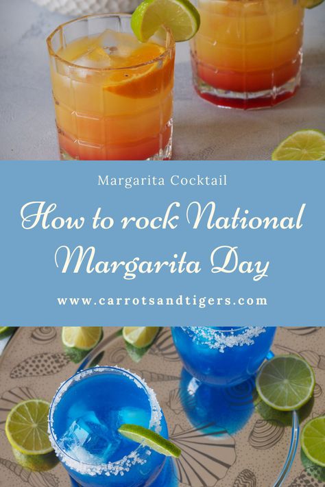 Three colourful Margarita cocktail recipes and more ideas how to throw a fantastic Margarita party with your friends The Perfect Margarita, Margarita Cocktails, Margarita Party, Margarita Day, Cocktail Mixology, National Margarita Day, Perfect Margarita, Margarita Cocktail, Food Experiences