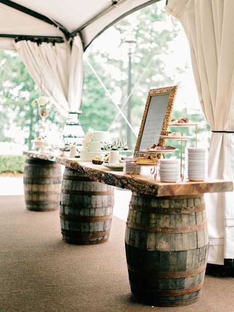 lake wedding ideas | ... weddings/2013/08/14/lake-lanier-islands-wedding-from-amy-arrington Houses Inspiration, Barrel Wedding, Deco Champetre, Barrel Furniture, Wine Barrels, Wedding Tent, Country Houses, Lake Wedding, Tent Wedding