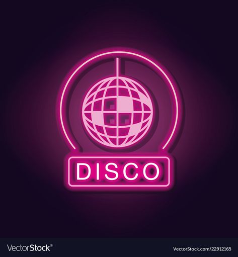 Logo Neon, Examples Of Logos, Developer Logo, Disco Lights, Neon Aesthetic, Neon Wallpaper, Music Logo, Electronics Design, Disco Party