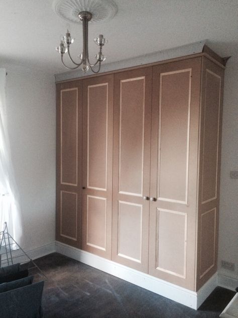 Mdf full height wardrobes  Shaker doors with half OG bead Full Height Wardrobe, Shaker Wardrobe Doors, Shaker Wardrobe, Shaker Doors, Hidden Door, Wardrobe Doors, Built In Wardrobe, Color Shades, Interior Decor