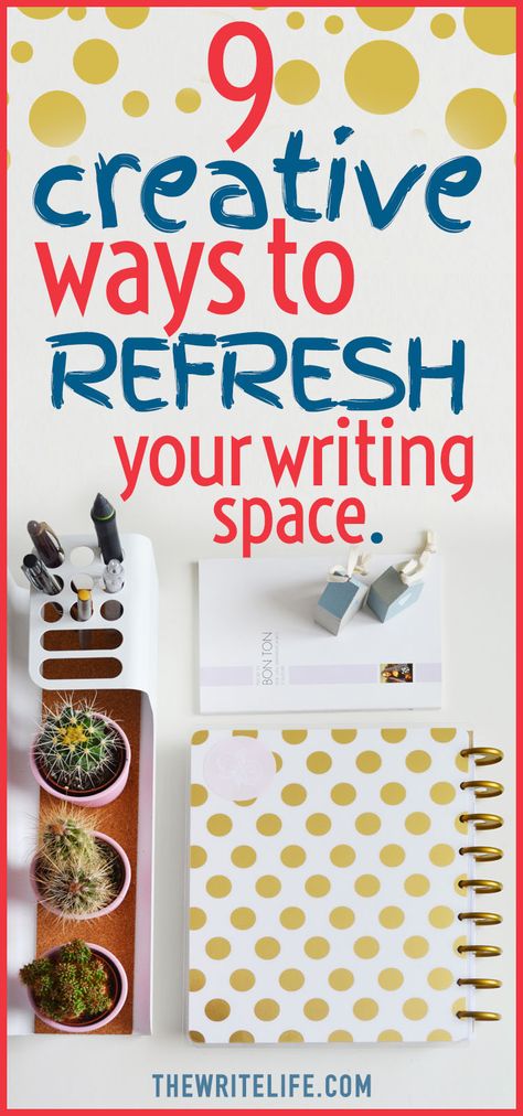 9 Cheap Ways to Refresh Your Writing Space for Maximum Inspiration Organisation, Writing Space Inspiration, Exotic Artwork, Writing Dreams, Writing Lifestyle, Shared Office Space, Writing Area, Gallon Of Paint, A Writer's Life