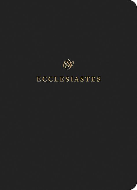 ESV Scripture Journal: Ecclesiastes Paperback – January 31, 2019,#Journal, #Ecclesiastes, #ESV, #Scripture Book Of Ecclesiastes, Scripture Journal, Esv Bible, Scripture Journaling, Bible, Books, Quick Saves