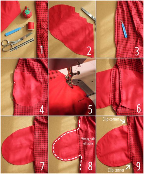 Sewing Pockets, Projek Menjahit, Garment Sewing, Sew Ins, Beginner Sewing Projects Easy, Dress Tutorials, Techniques Couture, Sewing Needles, Couture Mode