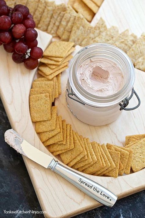 Port wine cheese spread | YankeeKitchenNinja.com Port Wine Cheese Spread, Port Wine Cheese Ball, Port Wine Cheese, Red Wine Cheese, Sausage Ball, Cheese Spread Recipes, Cheese Spreads, Diy Cheese, Cheese Trays