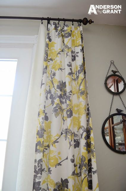 Diy Window Treatments, No Sew Curtains, Fabulous Diy, Diy Window, How To Make Curtains, Home Curtains, Rod Pocket Curtains, Diy Curtains, Custom Curtains