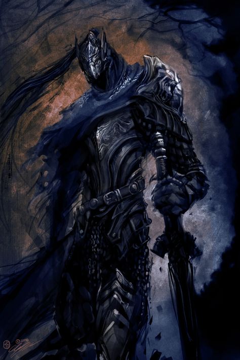 Dark Souls, A Man, Deviantart, Art